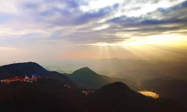航拍东莞观音山，你从未见过的美