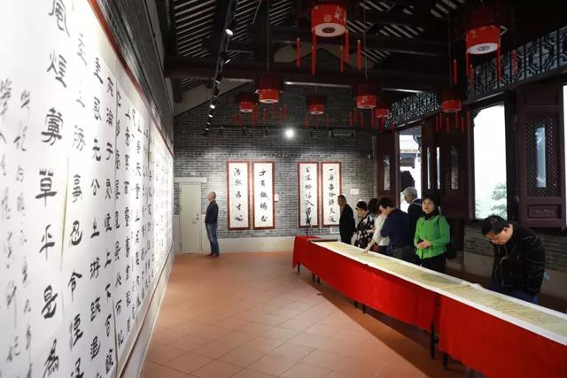 12月8日，邹继海书法展在东莞厚街鳌台书院举行