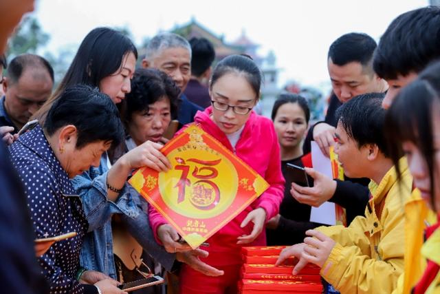 过了腊八就是年！万人齐聚东莞观音山祈福
