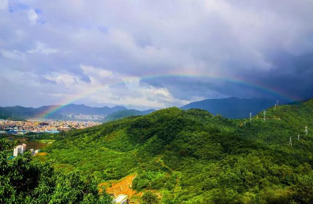 恰同学少年，登高祈福观音山，为梦想前进