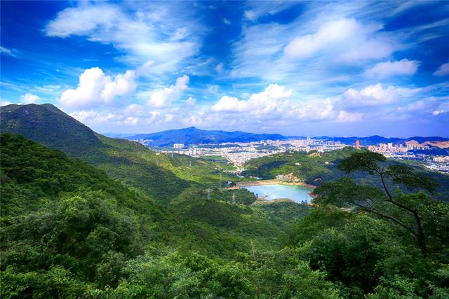 密林纯氧，登高洗肺，东莞观音山养心之旅