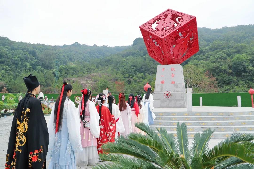 观音山赏樱花、吸好氧、许心愿，春节留莞过年的人太幸福