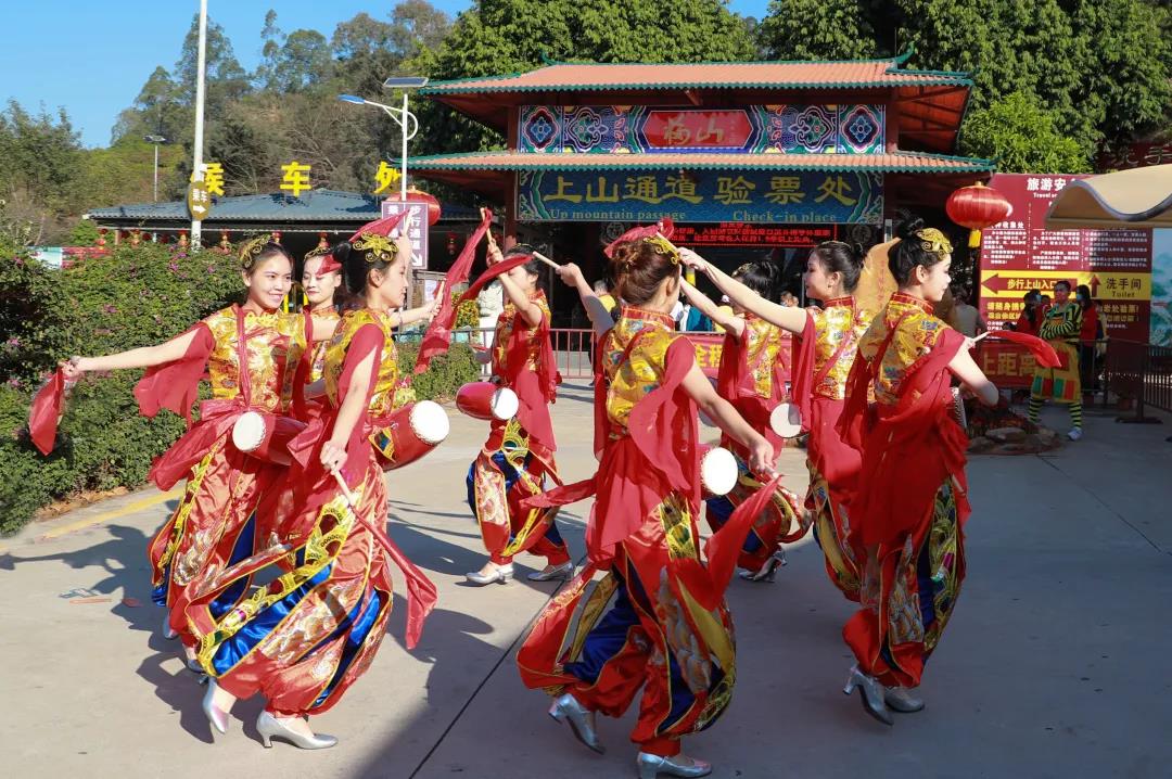 欢乐元宵节，东莞观音山看表演，祈福愿，财运旺