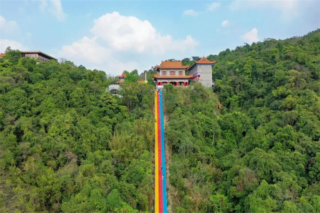 清明节踏青寻芳,带上无人机,相约东莞观音山