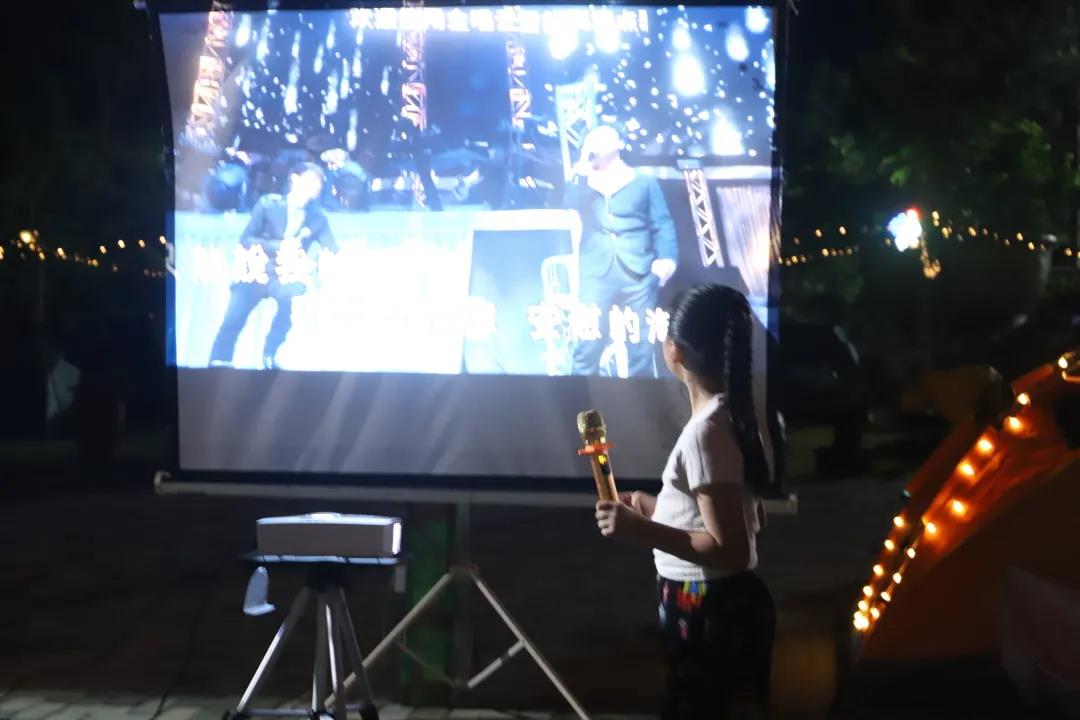 东莞观音山星空露营、露天电影、星夜k歌,体验不一样的仲夏夜