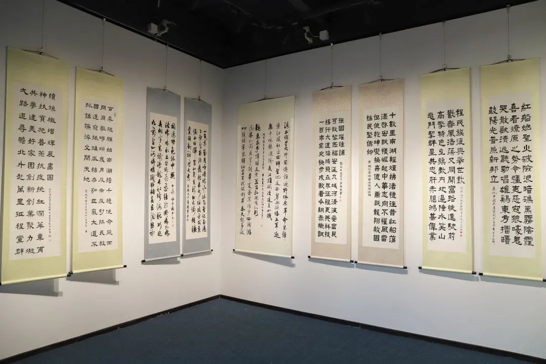 “观音山杯”百字百联庆建党百周年联墨展在观音山美术馆正式开展