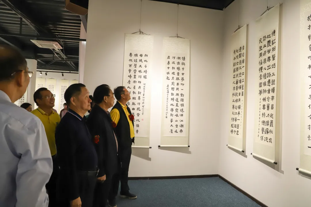 “观音山杯”百字百联庆建党百周年联墨展在观音山美术馆正式开展