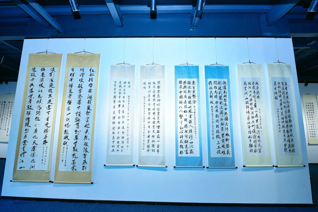 “观音山杯”百字百联庆建党百周年联墨展在观音山美术馆正式开展