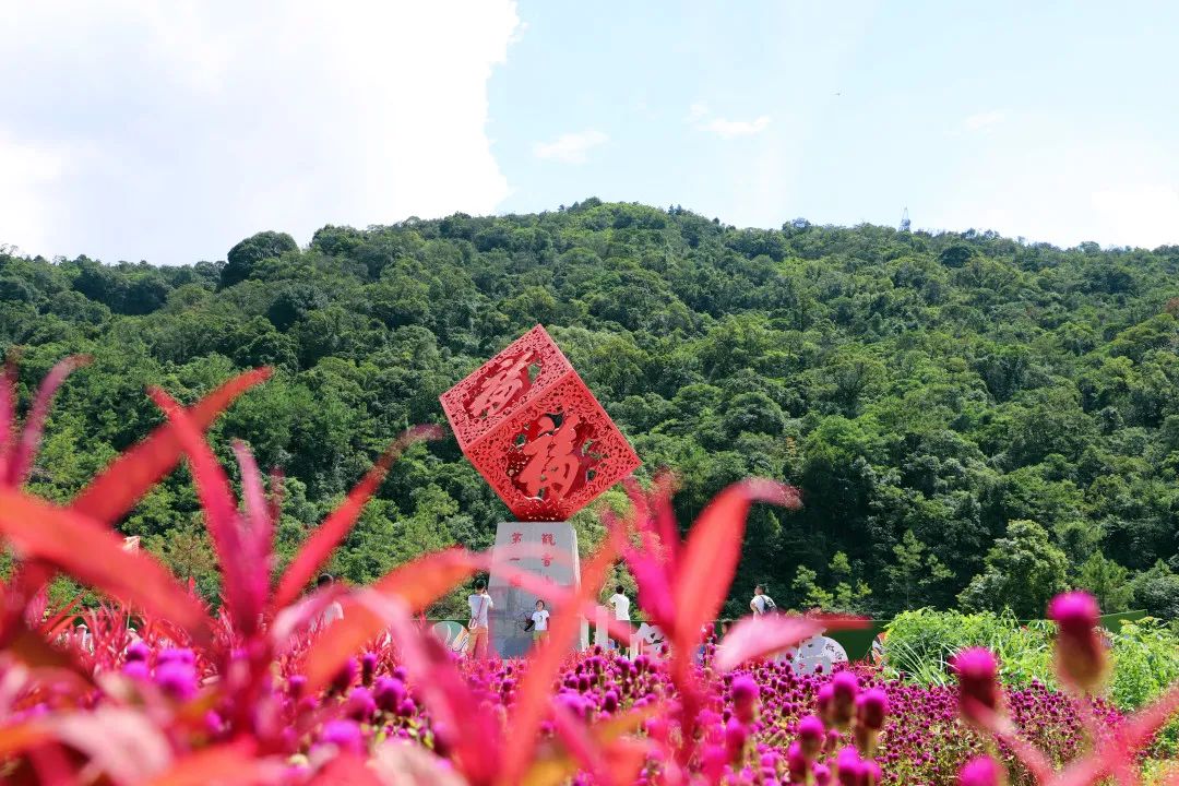 太美啦！观音山这条惊艳时光的风铃许愿长廊，藏着的是诗和远方