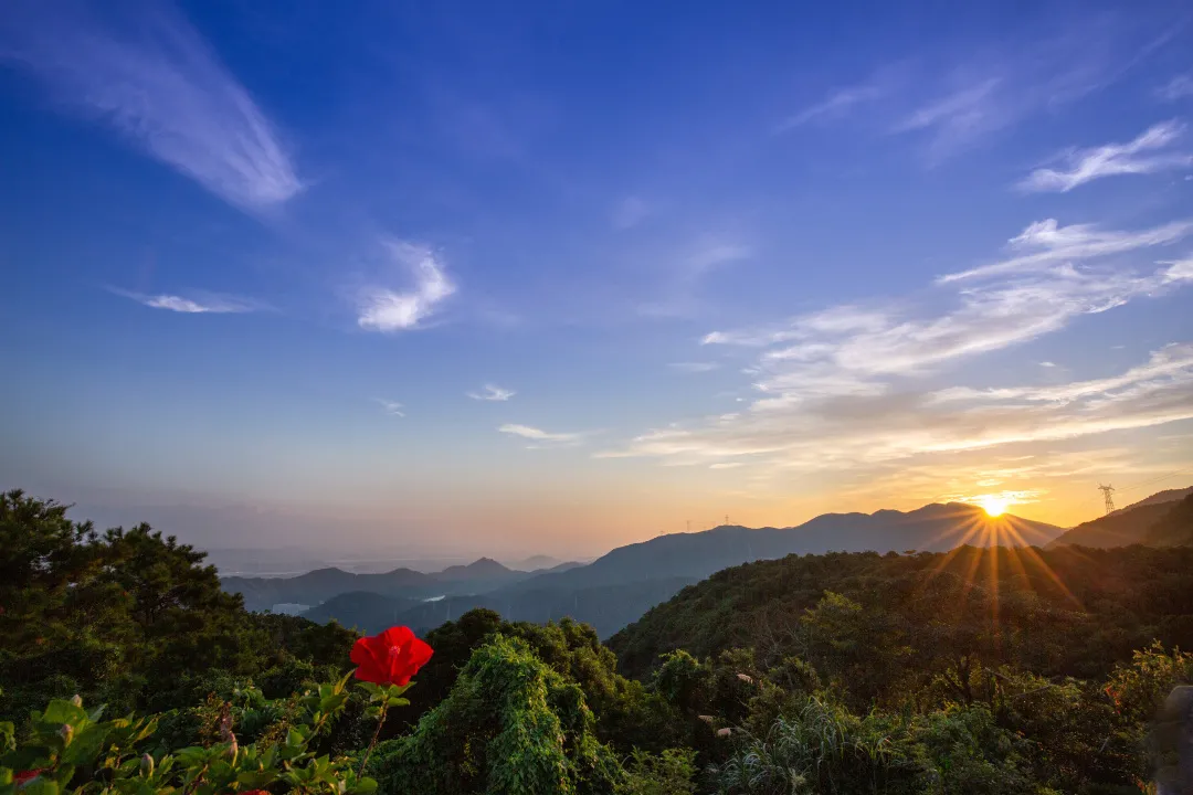 戳戳戳，解锁网红打卡地东莞观音山！登高迎新发圈，让您C位出道