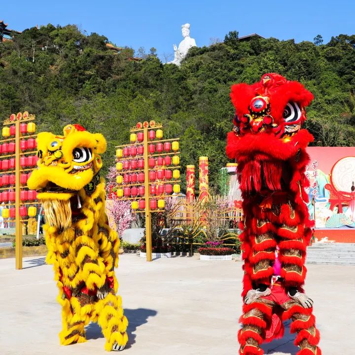 元宵节观音山上的幸福团圆游,溢出屏幕的热闹