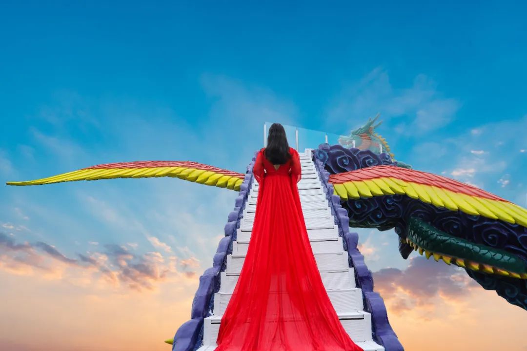 游园许愿赏美景、网红打卡拍美照,观音山五一假期嗨不停