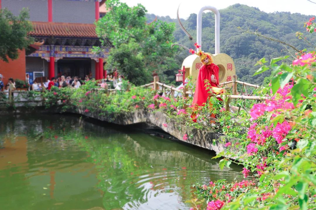 劳动节跟着猴哥、八戒畅游观音山，网红打卡，登高许愿拥抱好心情