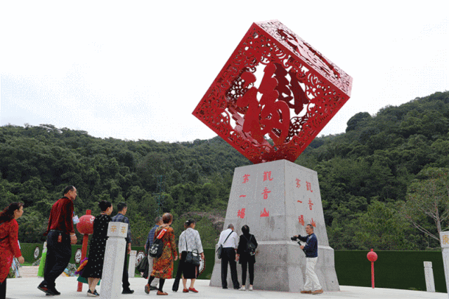 游园许愿赏美景、网红打卡拍美照,观音山五一假期嗨不停