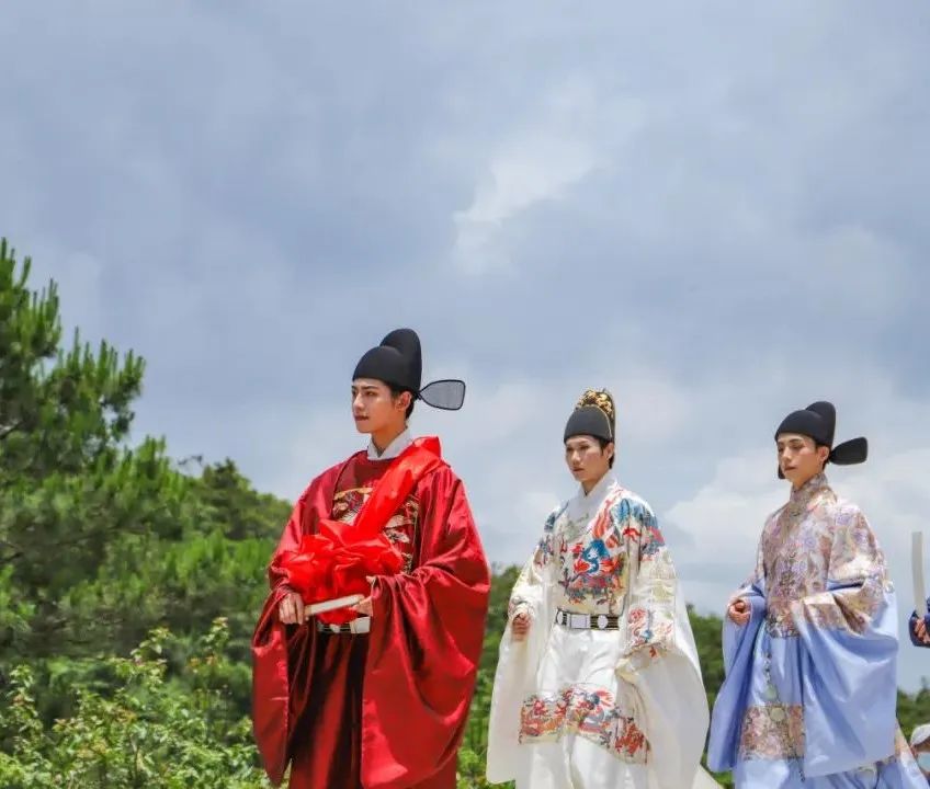 国风男神@鹿荼白 演绎最帅状元郎，相约观音山状元文化节