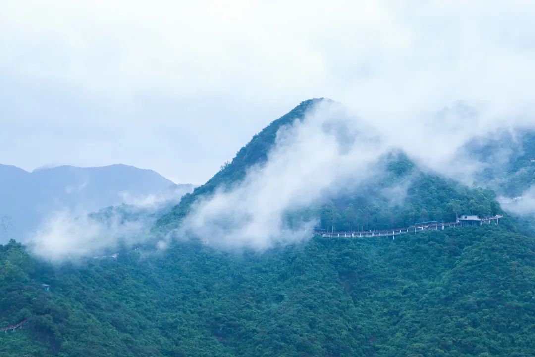 雨天宅家很无聊？一起云赏观音山如画美景吧