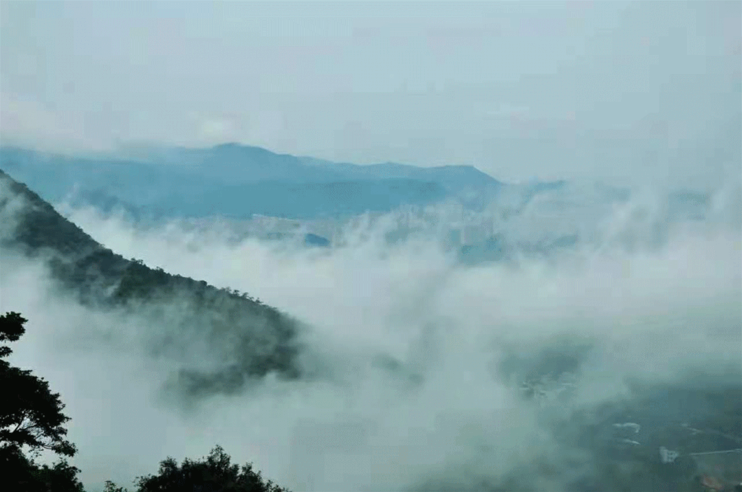 雨天宅家很无聊？一起云赏观音山如画美景吧