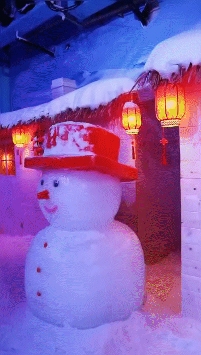 家门口的北国雪乡,观音山冰雪乐园,“冻”真格,飘真雪
