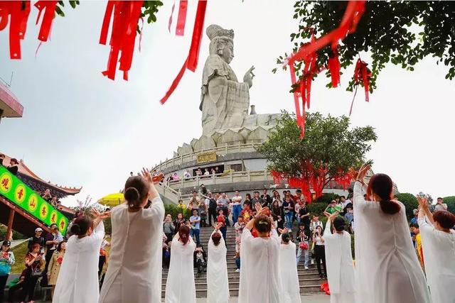 踏青攻略 祈福、赏花、观蝴蝶尽在东莞观音山