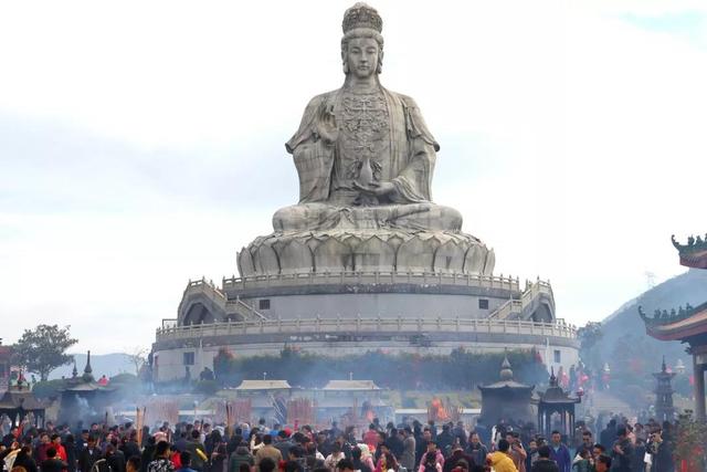 精彩回顾：这是新年第一天，这是东莞观音山