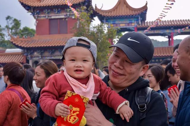 正月十五观音开库，东莞观音山热闹非凡