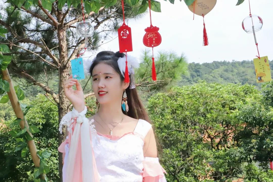 东莞观音山汉服CP秀，惊现一场传统汉服婚礼，美哭了
