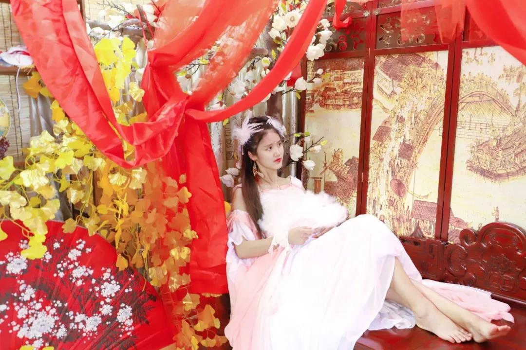 东莞观音山汉服CP秀，惊现一场传统汉服婚礼，美哭了