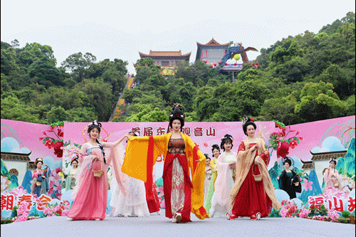 国风大咖@妞妞妞 携十二花神绝美亮相，观音山首届花朝节震撼来袭